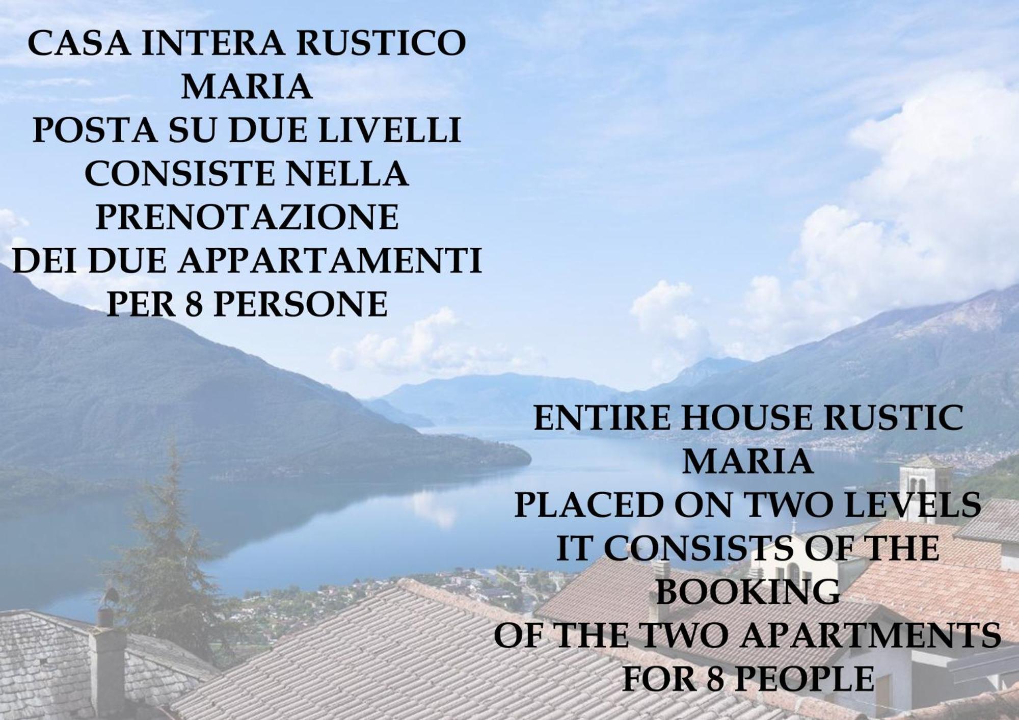 Rustico Maria Apartment Vercana Екстериор снимка