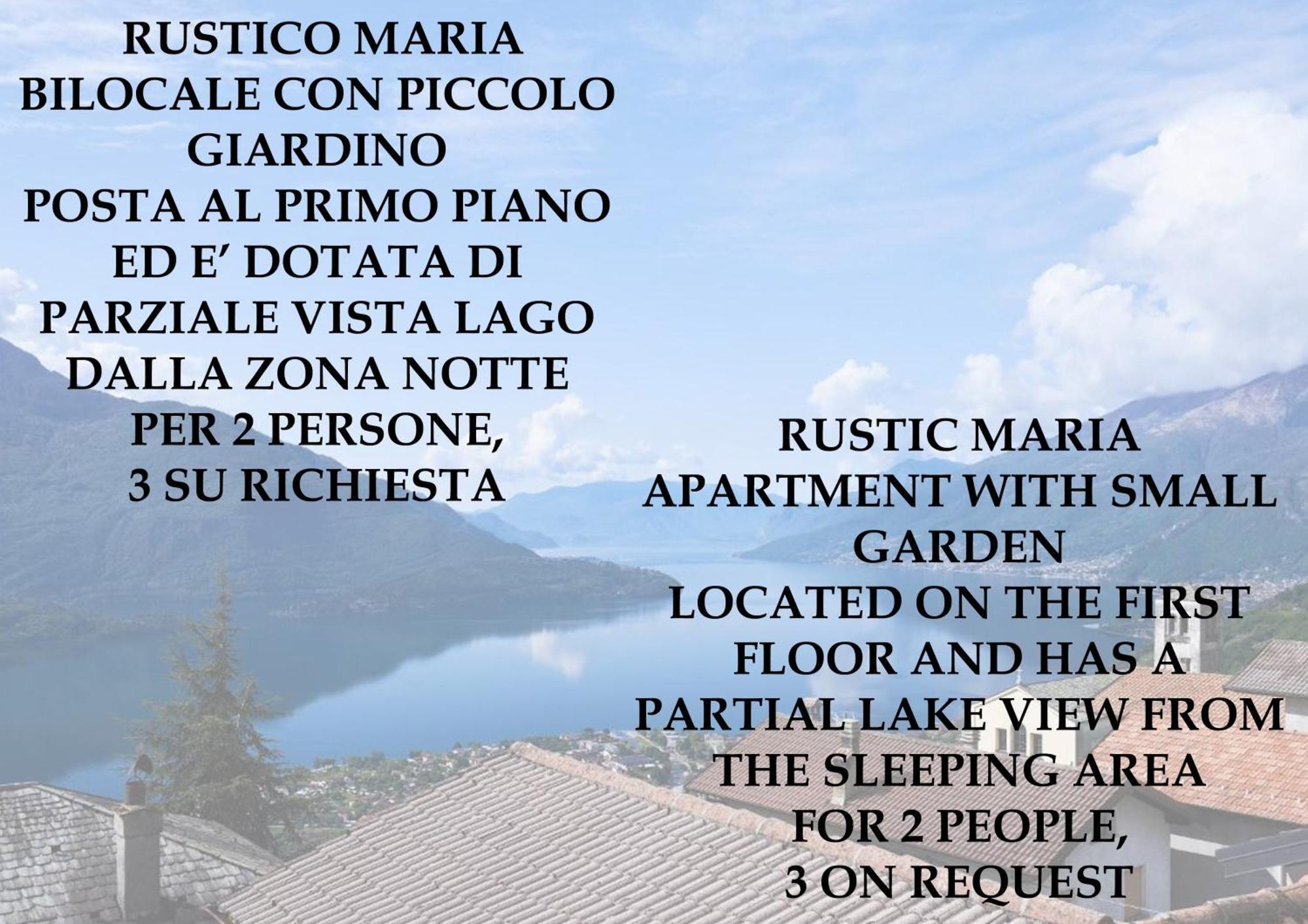 Rustico Maria Apartment Vercana Екстериор снимка